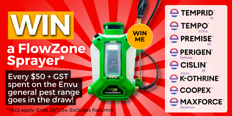 Win a FlowZone Sprayer with Envu