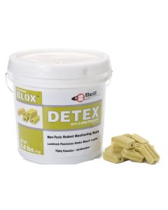 Detex Blox with Lumitrack Rodent Monitoring Bait