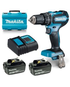 Makita 18V Brushless Hammer Driver Drill Kit with 3.0Ah Battery and Charger   