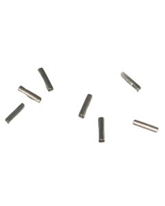 Bird Wire Crimps Nickel Plated (Pack of 100)