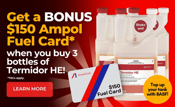 Get a $150 fuel card when you buy Termidor