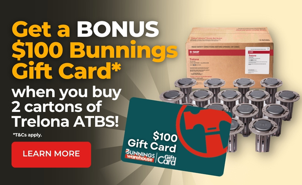 Get a bonus $100 Bunnings Gift Card with Trelona
